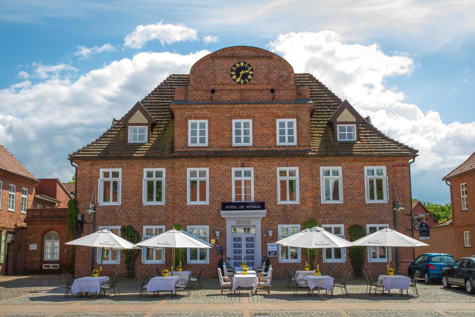 לודוויגסלוסט Hotel De Weimar מראה חיצוני תמונה
